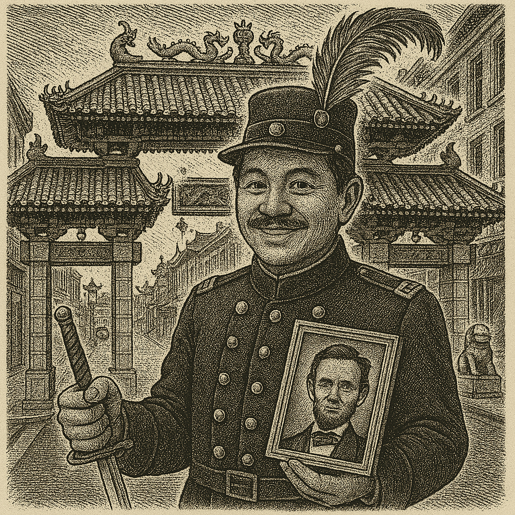 Hank, a history enthusiast and Emperor Norton impersonator